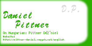 daniel pittner business card